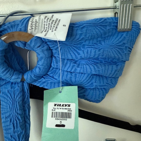 Full Tilt- 2 piece blue bikini. New with tags attached. Super cute! - Picture 7 of 10